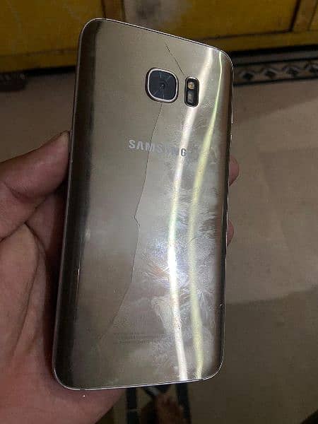 Samsung s7edge 4/64gb non pta doted crack 1