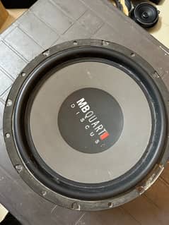 Mb Qaurts Discuss Series 12inch Sub Woofer Made In Germany