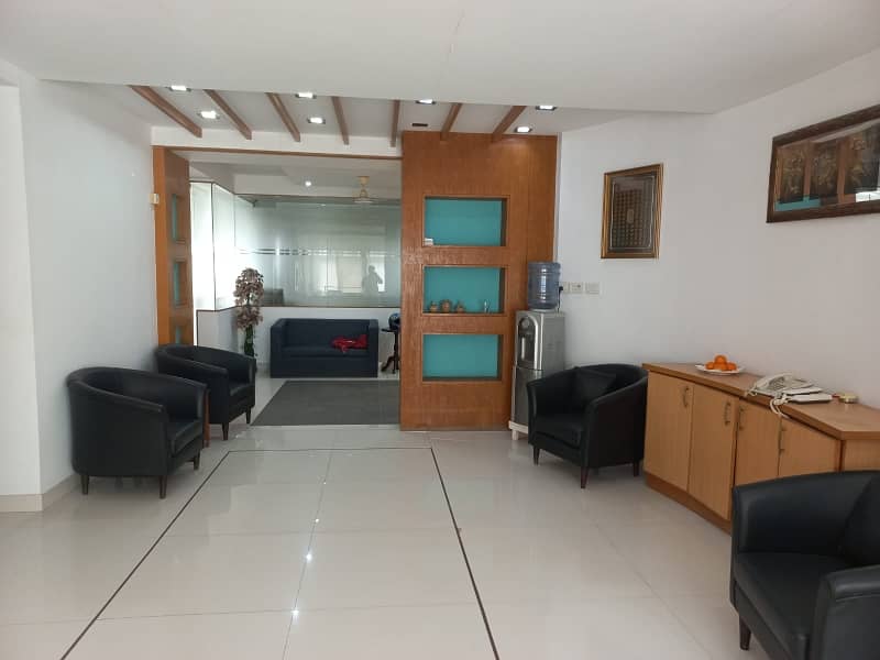 PHASE 6 VIP LAVISH FURNISHED OFFICE FOR RENT 24/7 TIME WITH LIFT GENERATOR 0