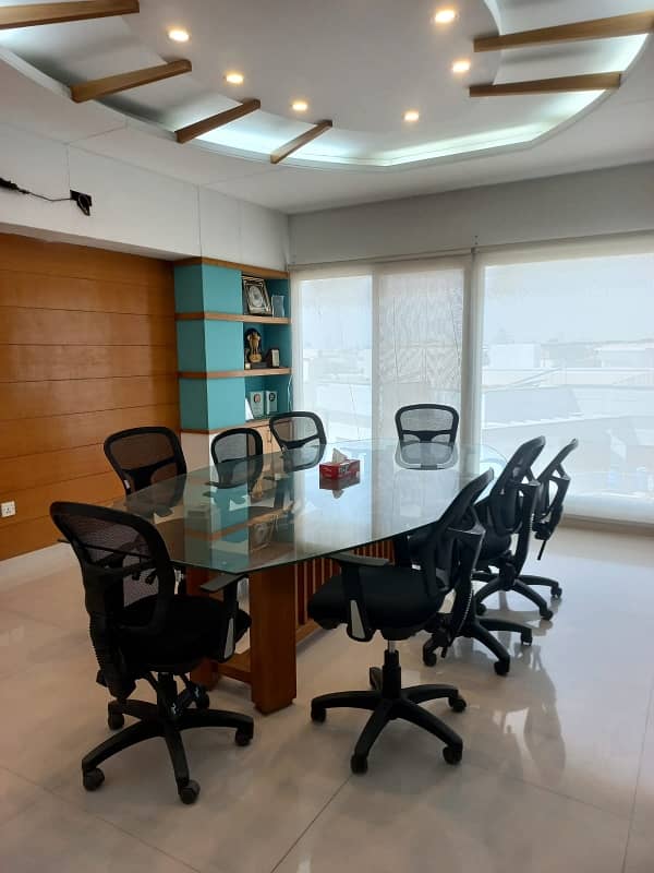 PHASE 6 VIP LAVISH FURNISHED OFFICE FOR RENT 24/7 TIME WITH LIFT GENERATOR 5