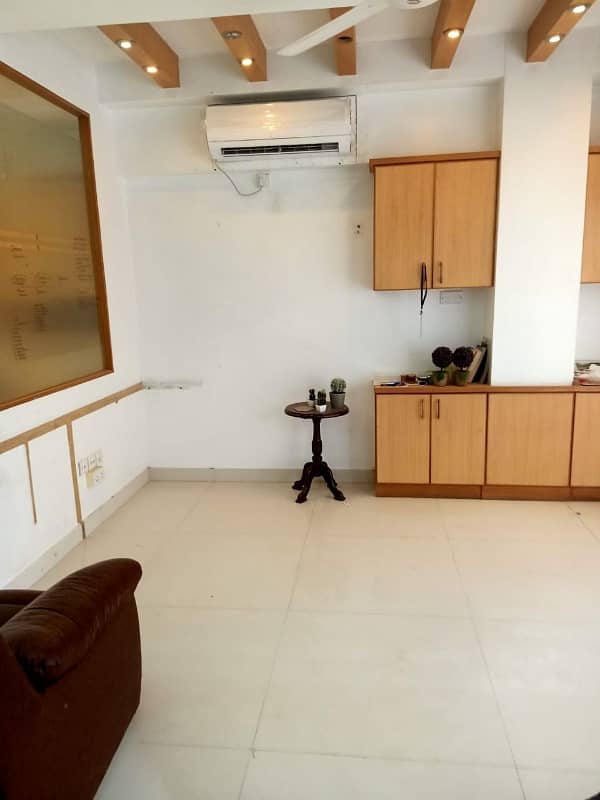 PHASE 6 VIP LAVISH FURNISHED OFFICE FOR RENT 24/7 TIME WITH LIFT GENERATOR 18