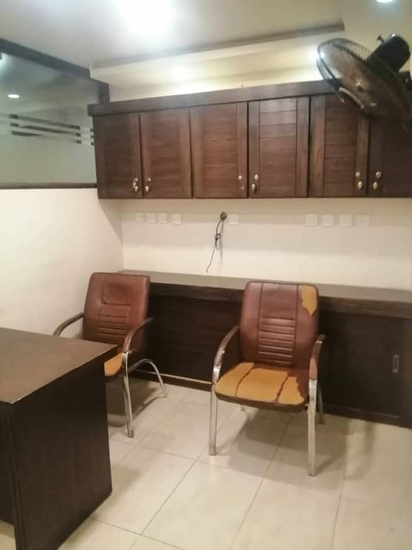 PHASE 6 VIP LAVISH FURNISHED OFFICE FOR RENT 24/7 TIME WITH LIFT GENERATOR 26