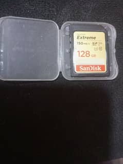 Sandisk sdxc 128gb golden 150MB/S