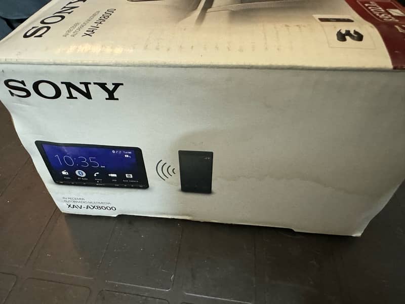 Sony Car Stereo XAV-AX8000 Brand New Box Pack 3