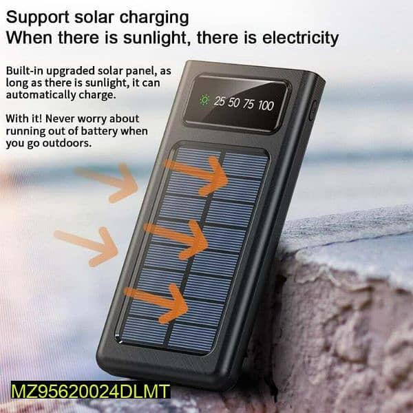 solar power bank   10000mAh 3