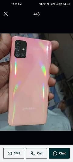 Samsung galaxy a 51 10/9 condition finger on display. pta approved