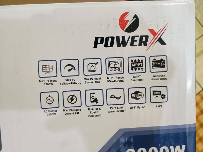 Power X hybrid inverter 3kw 2