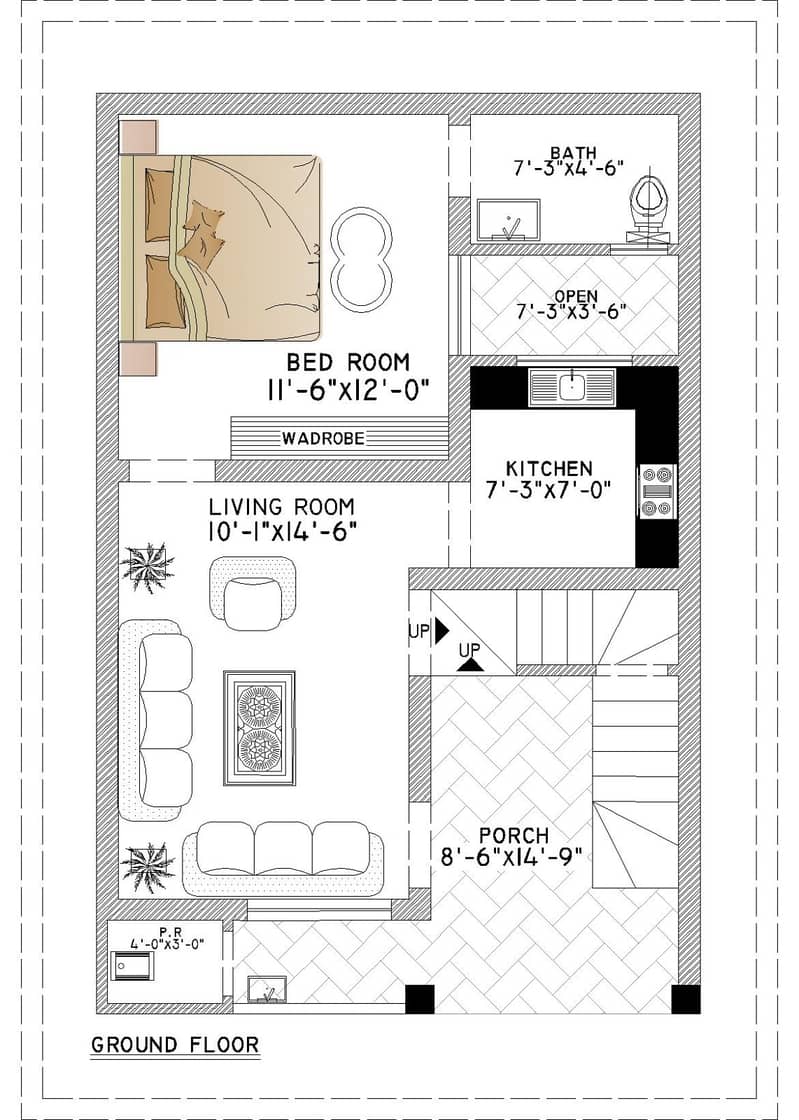 ARCHITECT-HOME DESIGNE- 2D & 3D MAP, NAQSHA NAVEES - CONSTRUCTION 2