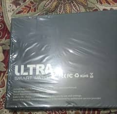 ultra9 smart watch 7 strapes new condition only Daba open use ni ki