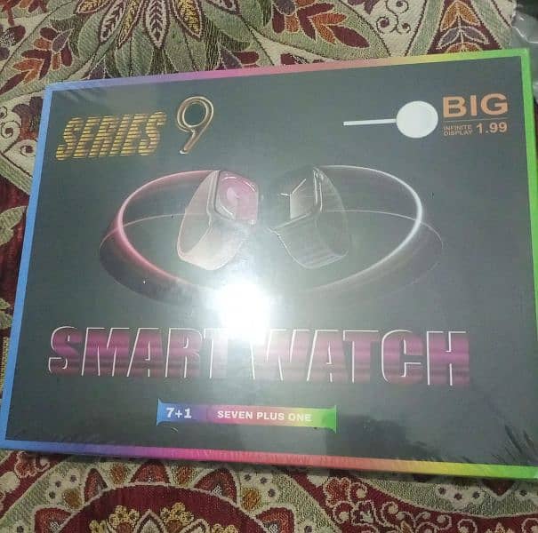 ultra9 smart watch 7 strapes new condition only Daba open use ni ki 1