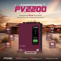 Solar Inverter Frouns PV 2200 For Sale New 0