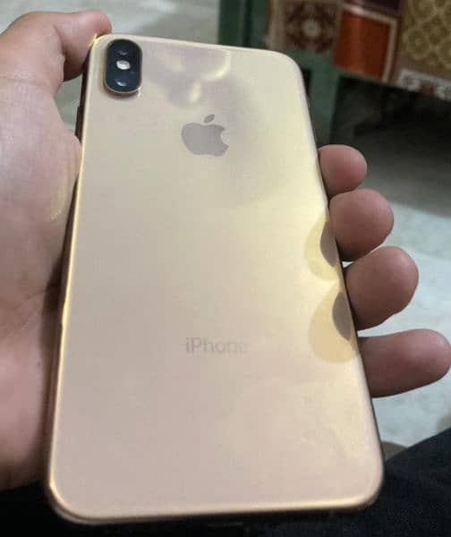 iPhone Xs golden waterpack 75 health factory unlocked 1