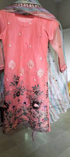 2 piece party wear embroidery suit 1