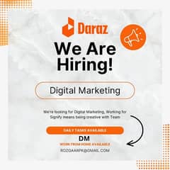 daraz online reviews and Digital Marketing Assistant