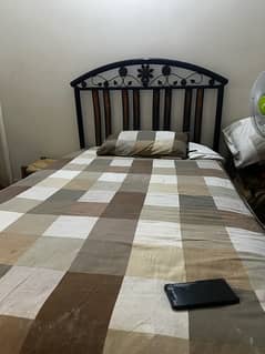 Iron Bed With Mattress
