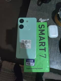 infinix smart 7 4/64 only 2 month use 10/10