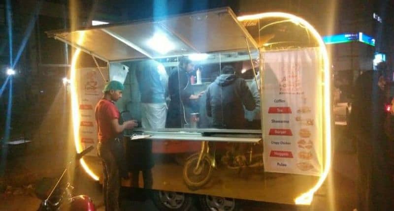 Riksha Food cart for sale urgent 10%off 18