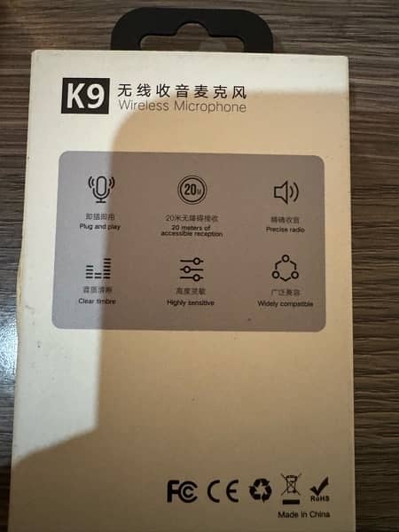 K9 Wireless Microphone (Imported from China) 1