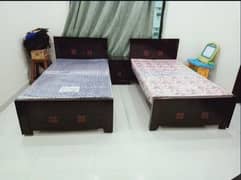 single bed, double bed, poshish bed, bed
