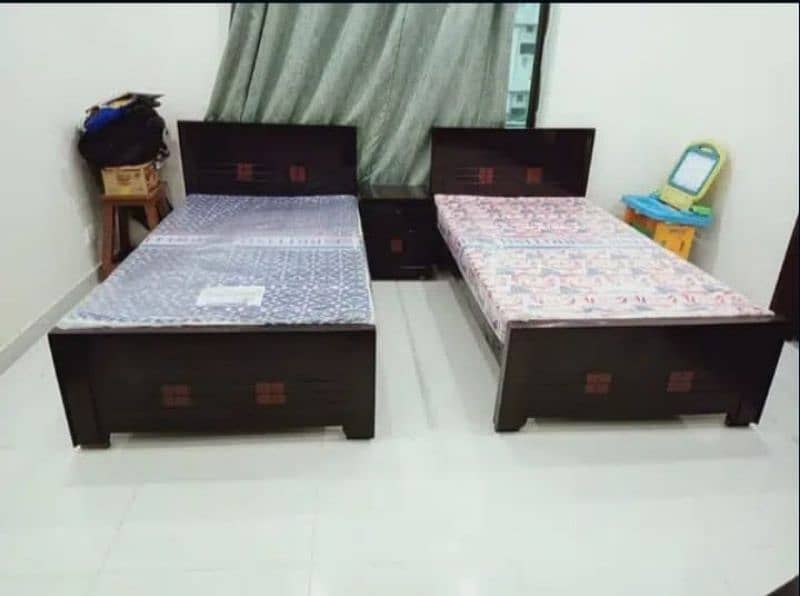 single bed, double bed, poshish bed, bed 0