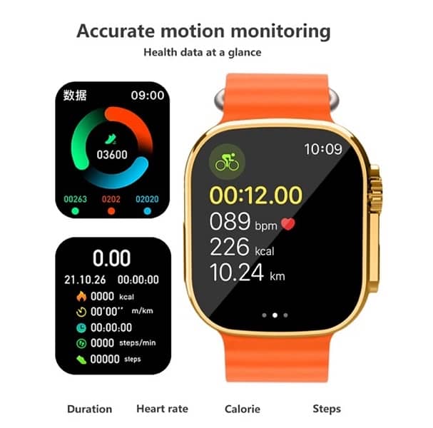 C9 Ultra Max Smart Watch Golden Edition 1