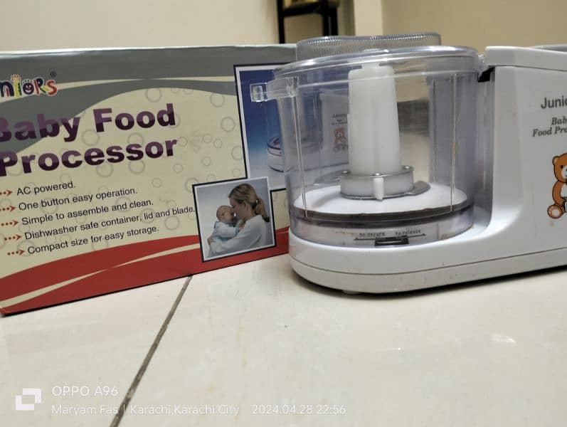 Juniors Baby Food processor 0