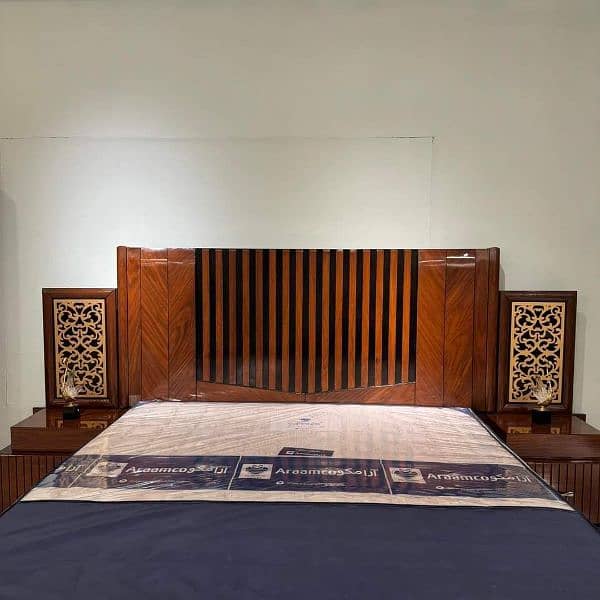 Wooden Bed set 1
