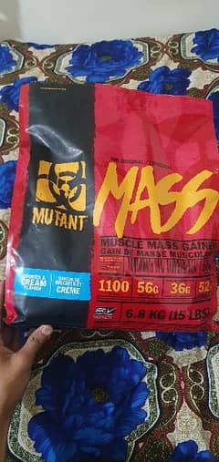 Mutant  mass gainer supplement for gym