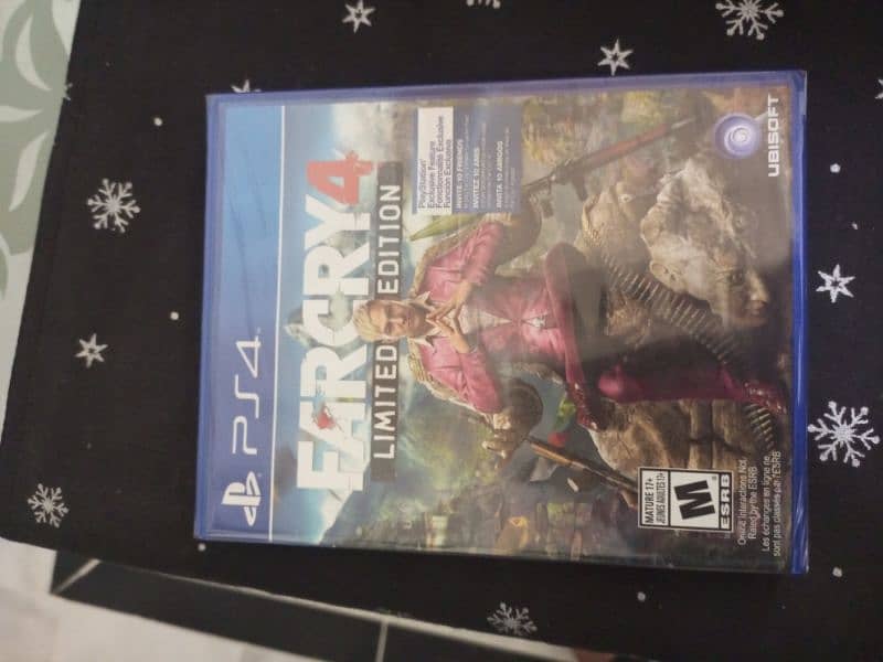 PS4 FAR CRY 4 LIMITED EDITION BRAND NEW CD 1