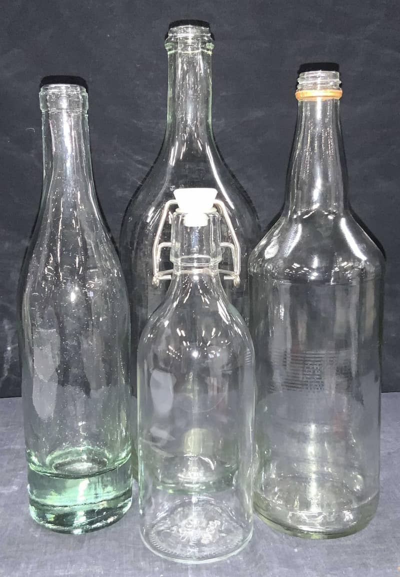 gym gymi used Glass and plastic Bottles Washed Glass Containers 3