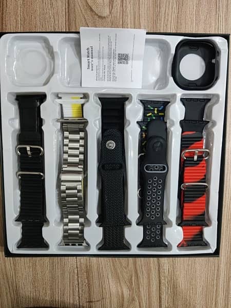 Ultra smart Watch with extra straps 5