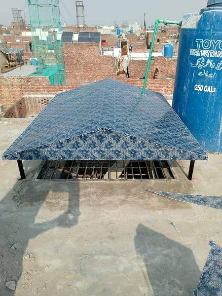 fiberglass box/ fiberglass delivery box/Delivery box/Parking shade 3