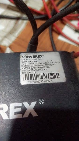 inverex XP Solar inverter ,Model No S1200 XP Solar 1