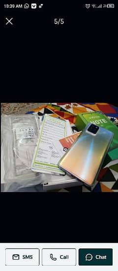 Infinix note 10 pro 8 128 gb box packed 0