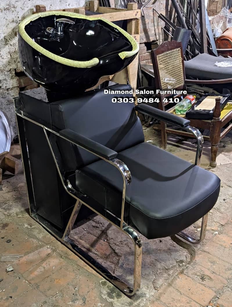Saloon chair / Shampoo unit / Barber chair/Cutting chair/Massage bed 15