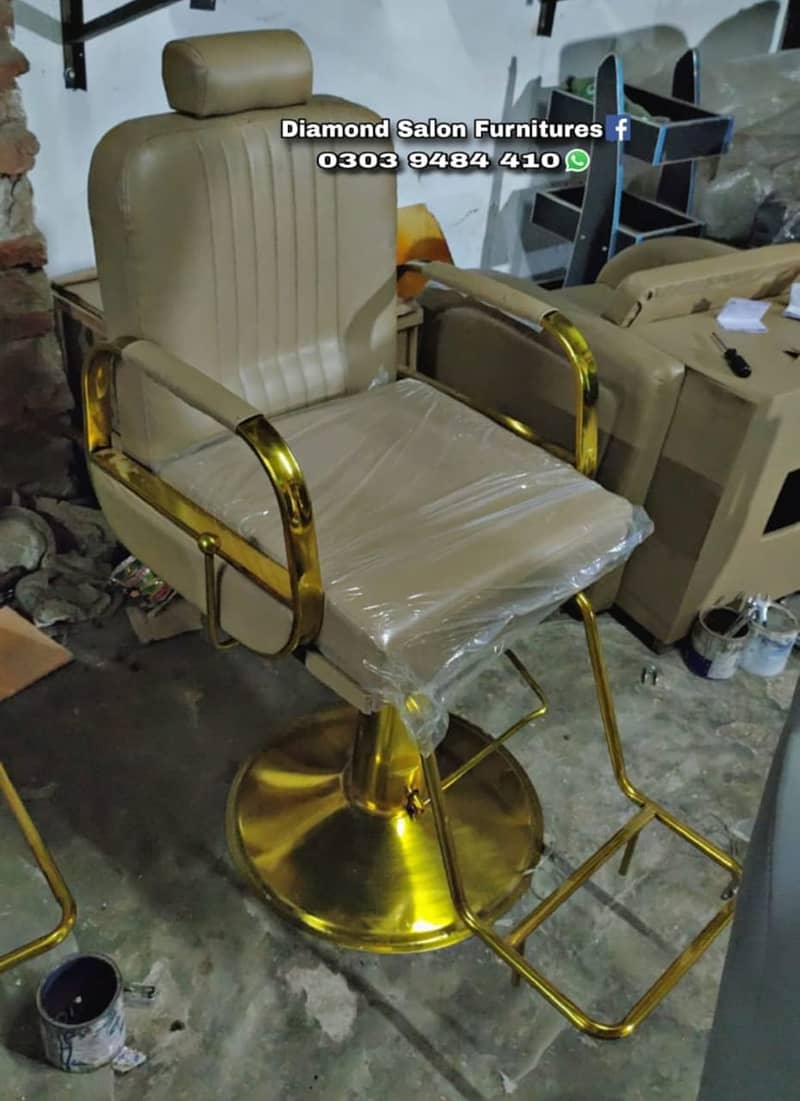 Saloon chair / Shampoo unit / Barber chair/Cutting chair/Massage bed 15