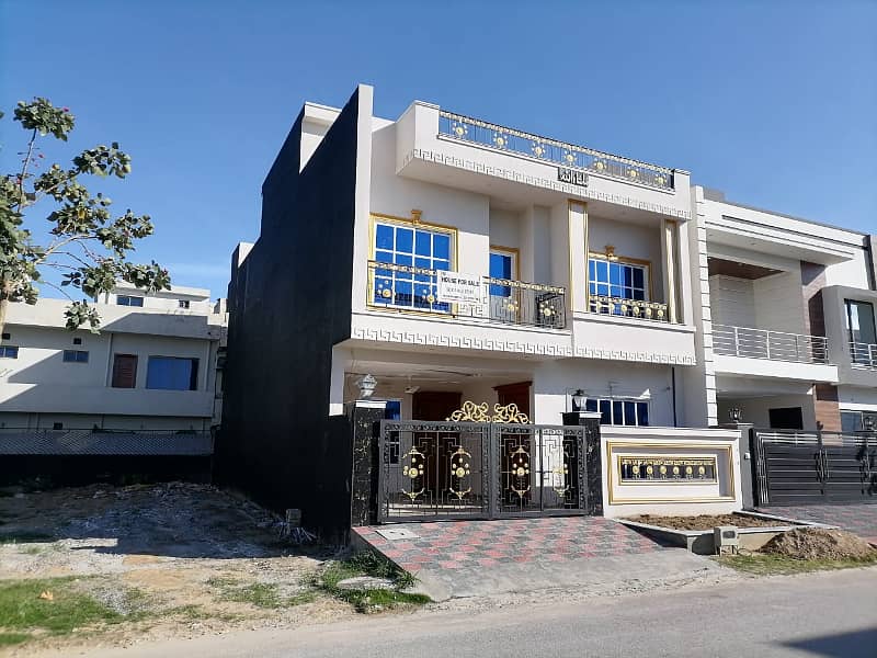 8 Marla Brand New Double Unit House Available For Sale in Faisal Town Block A Islamabad. 9