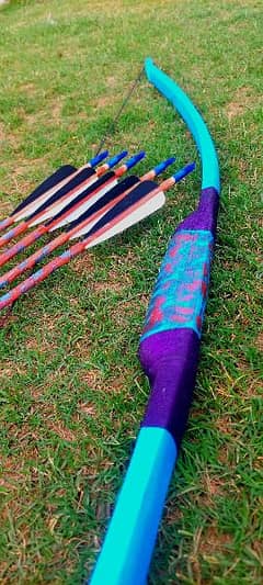 Turkish recurve bow and arrows/ Teer kaman cash on delivery All Pakist