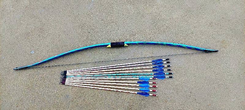 Turkish recurve bow and arrows/ Teer kaman cash on delivery All Pakist 5