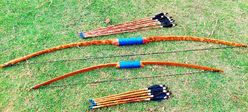 Turkish recurve bow and arrows/ Teer kaman cash on delivery All Pakist 8