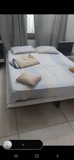 ikea bed with spring mattress