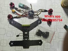 Racing drone parts motor esc frame flight controller