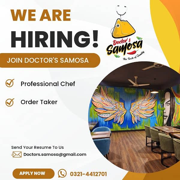 Fast Food Professional Chef Required 0