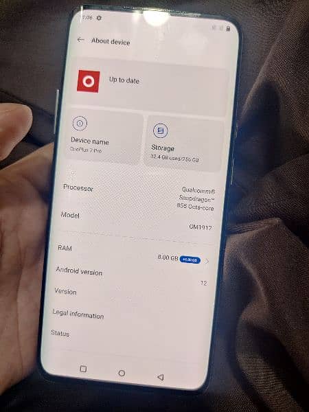 OnePlus 7 pro 8gb 256gb new condition 0