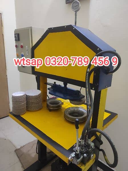 Multipurpose Semi Hydraulic Machine - Paper Plate Machine (Double Dye) 0