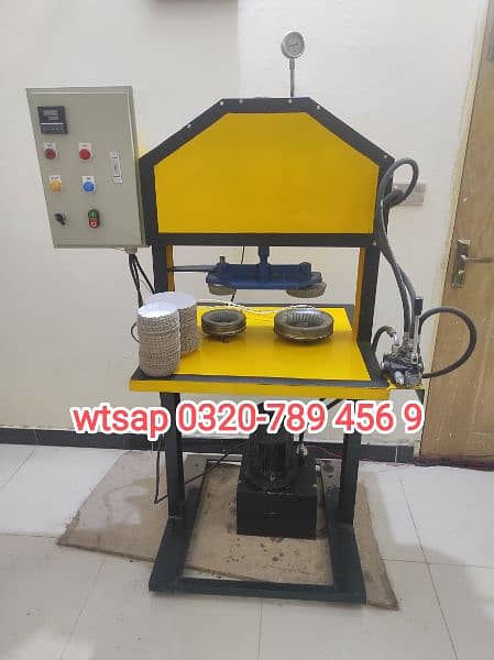 Multipurpose Semi Hydraulic Machine - Paper Plate Machine (Double Dye) 1