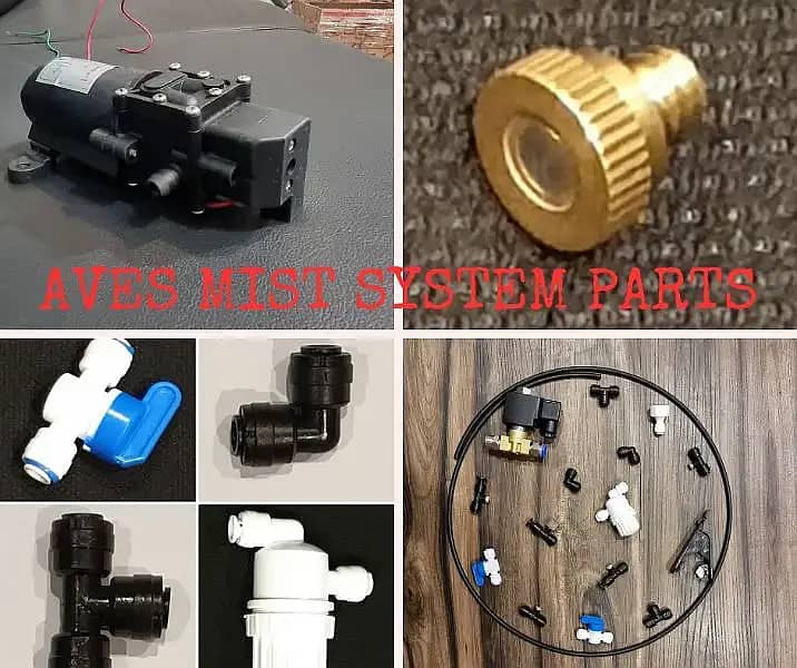 Mist system parts/Spary System for birds/poultry/dairy/nozzle/pump 1