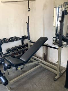 imported bodysolid gym multi purpose bench 0