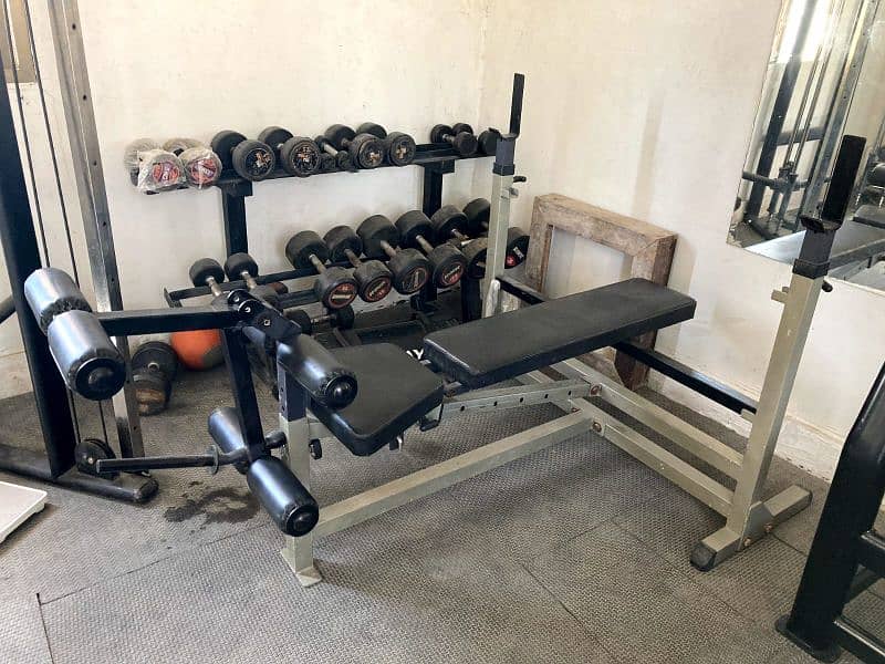 imported bodysolid gym multi purpose bench 6