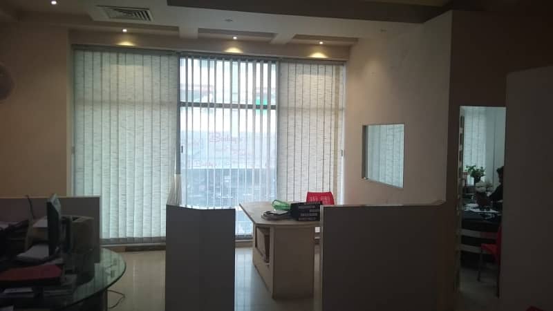 VIP 650 Sqft Well Renovated Office For Rent At Kohinoor One Faisalabad 0